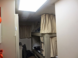 One of the staterooms